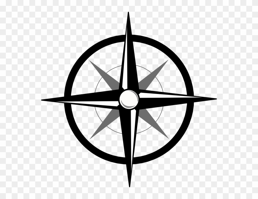 880x680 Compass Rose Clip Art Free Vector In Open Office Drawing