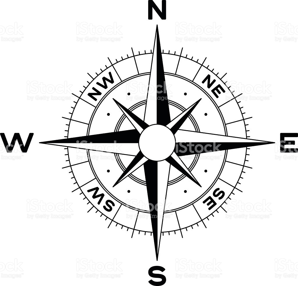 1024x982 Compass Rose Group With Items