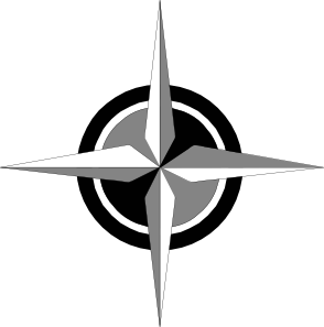 294x297 Compass Rose Clip Art