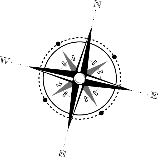 600x597 Download Compass Rose Png Free