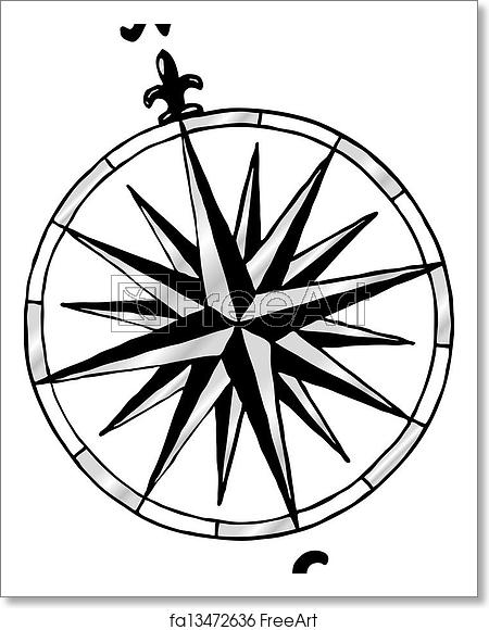 Free Art Print Of Compass Rose Vector Illustration Of A Compass 450x580 Free Art Print Of Compass Rose Vector Illustration Of A Compass