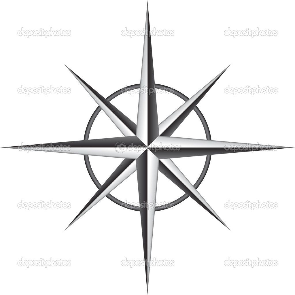 Nautical Compass Rose Vector Vector Illustration Of Compass 1024x1024 Nautical Compass Rose Vector Vector Illustration Of Compass