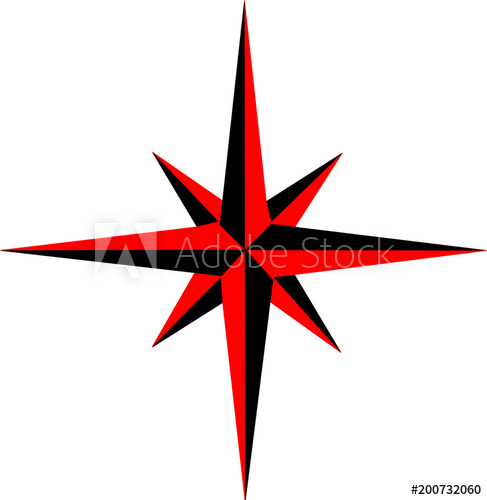 487x500 Compass Star Nautical