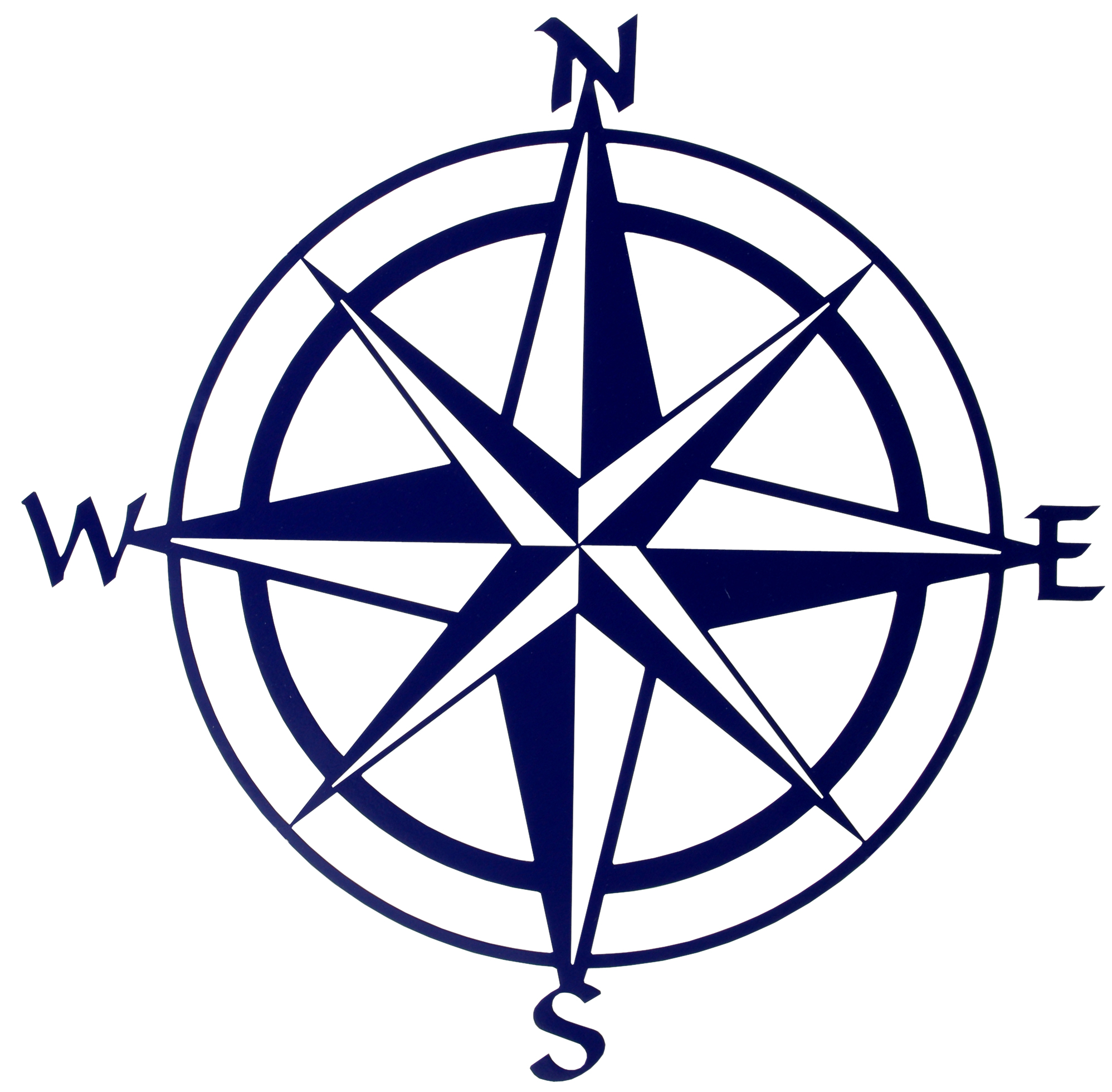 1996x1961 Compass Star Clipart Image