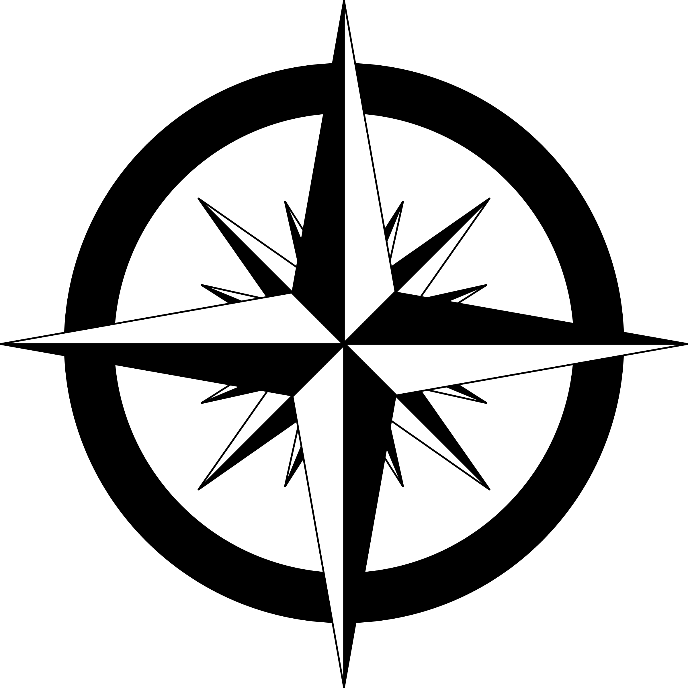 2400x2400 Second Star To The Right Peter Pan Compass Black And White Library