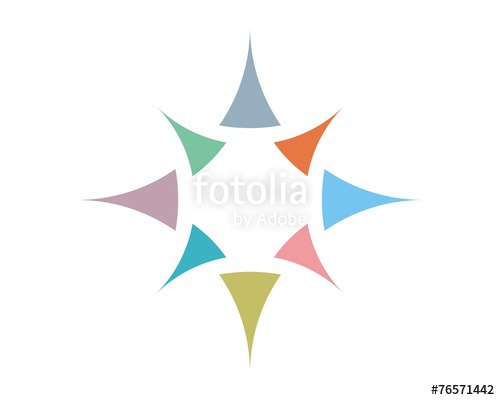 500x400 Compass Star Logo Stock Image And Royalty Free Vector