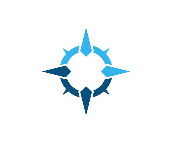 613x490 Compass Logo Template Vector Icon Illustration