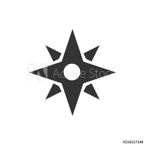 500x500 Compass Star Icon