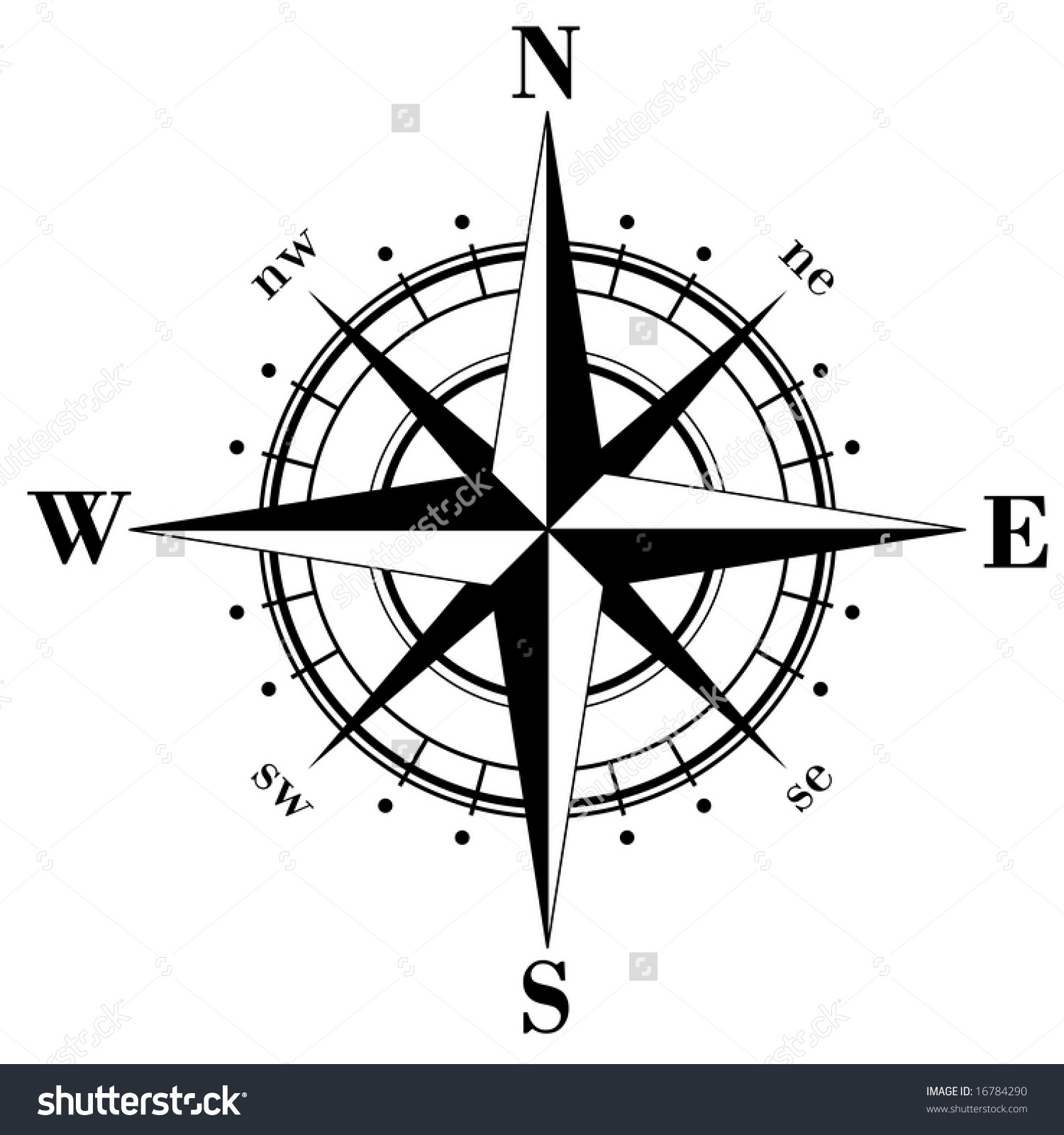 Compass Vector Free Download at Vectorified.com | Collection of Compass ...