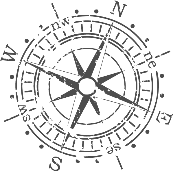 598x592 Hd Tumblr Static Vector Compass In Gray