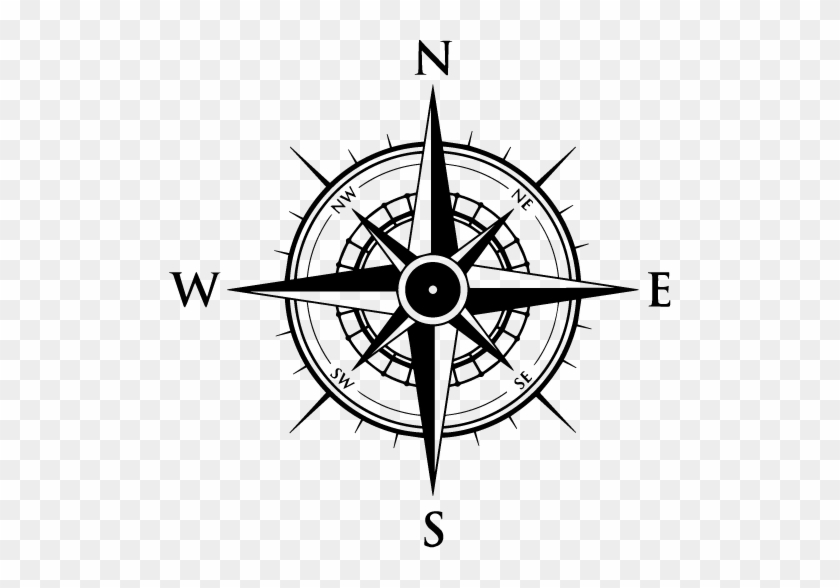 compass illustration vector free download