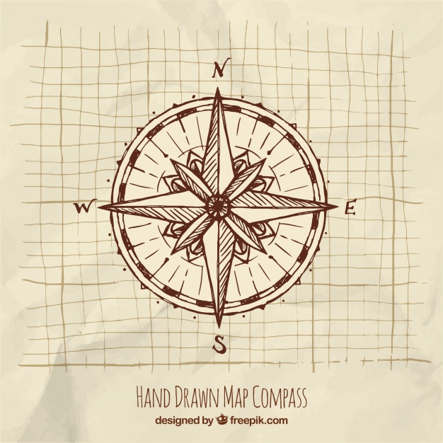 Compass Vector Free Download At Vectorified.com | Collection Of Compass ...