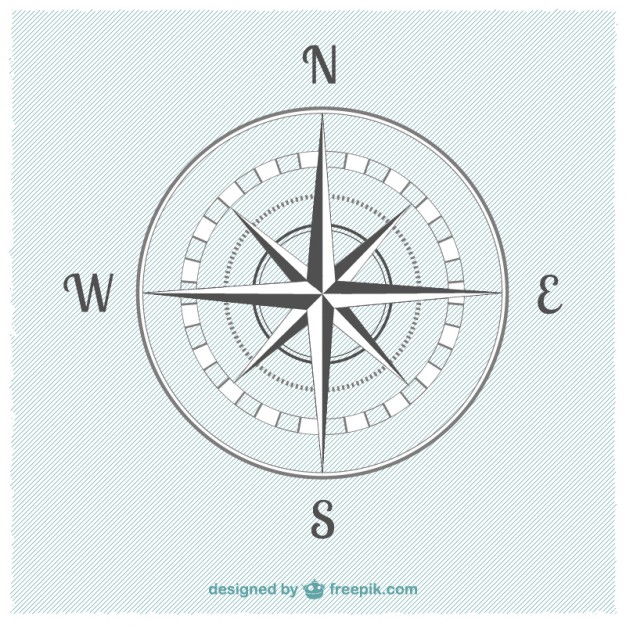 626x626 Vintage Compass Vector Free Vectors Ui Download
