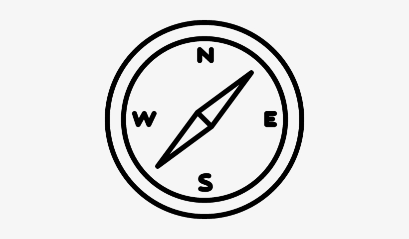 820x480 Orientation Compass Vector