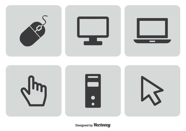632x443 Computer Related Icon Set Free Vector Download Cannypic