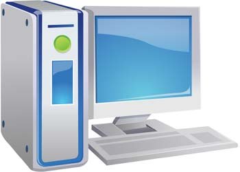 350x251 Free Dekstop Computer Vector Clipart And Vector Graphics