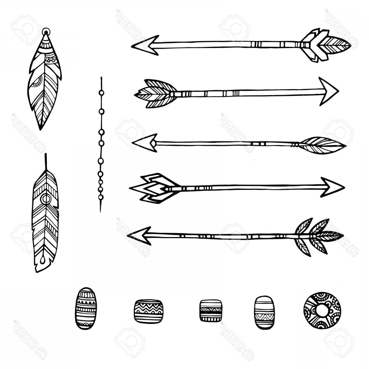 1560x1560 Boho Arrow Vector Savoyuptown