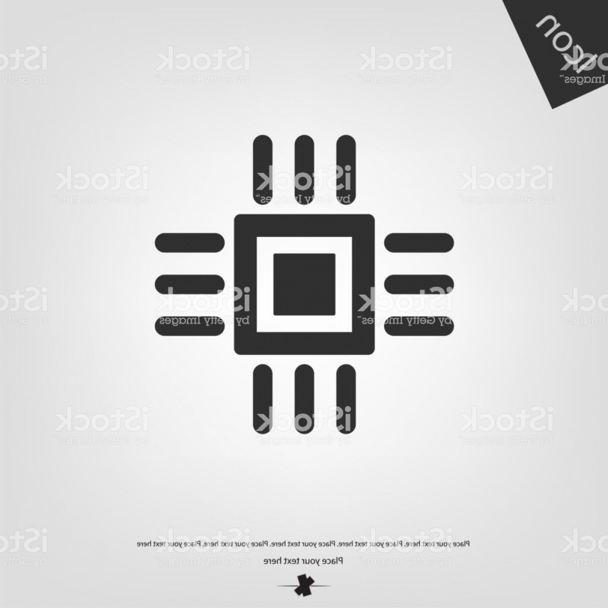 1228x1228 Computer Chip Vector Icon Gm Soidergi