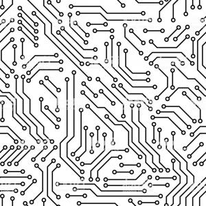 300x300 Seamless Pattern Computer Circuit Board Vector Catchsplace