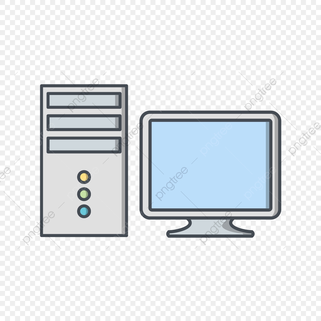 1024x1024 Computer Vector Icon, Computer Icon, Monitor Icon, Pc Icon Png