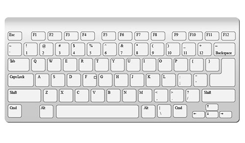 500x292 Imac Keyboard Vector