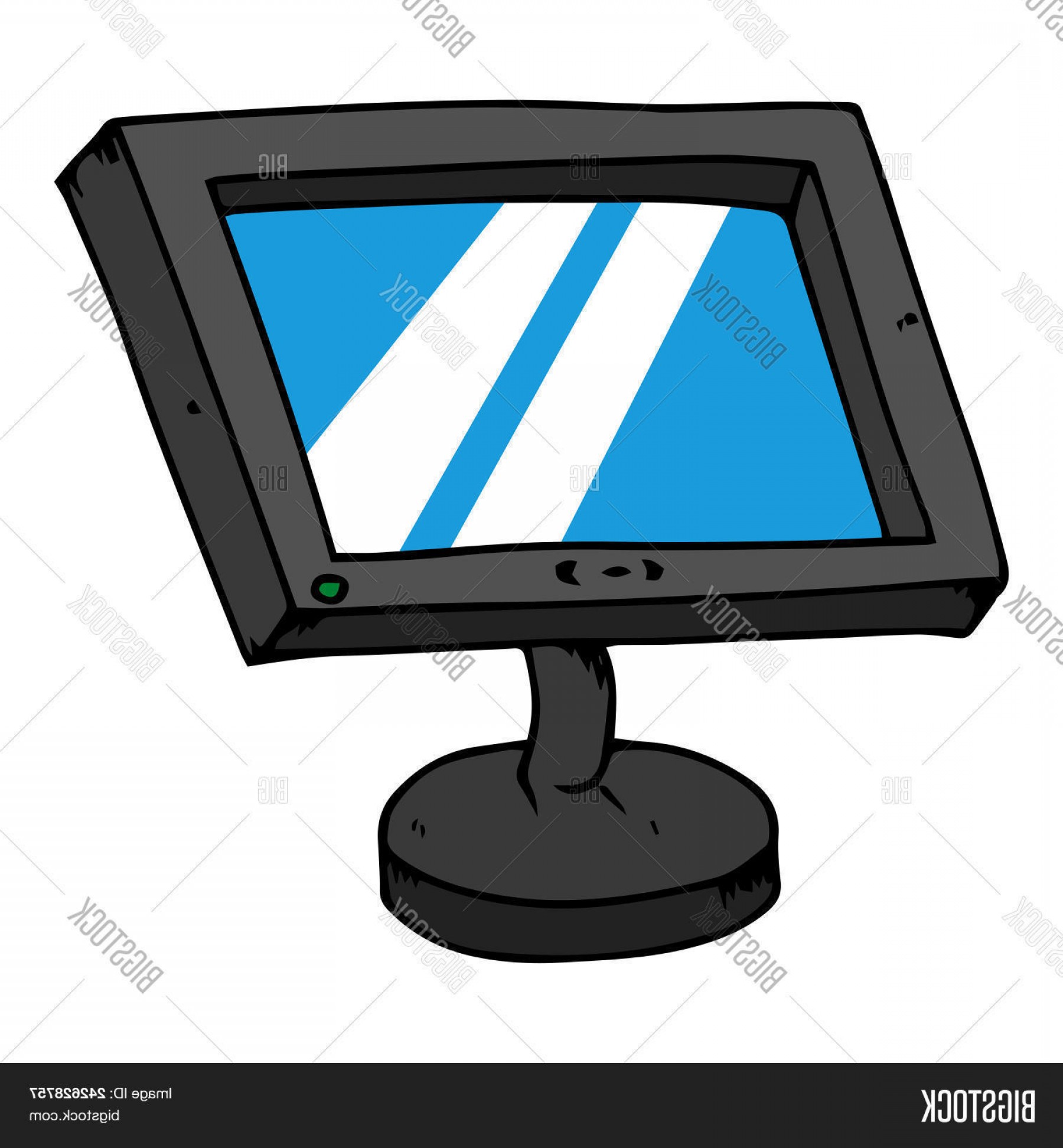 Stock Vector Flat Computer Monitor Lcd Monitor Vector Of A Flat 1800x1944 Stock Vector Flat Computer Monitor Lcd Monitor Vector Of A Flat