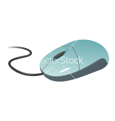 380x400 Computer Mouse Vector