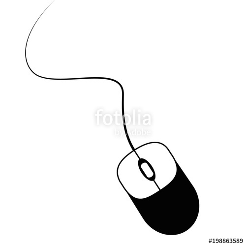 500x500 Computer Mouse Vector Stock Image And Royalty Free Vector