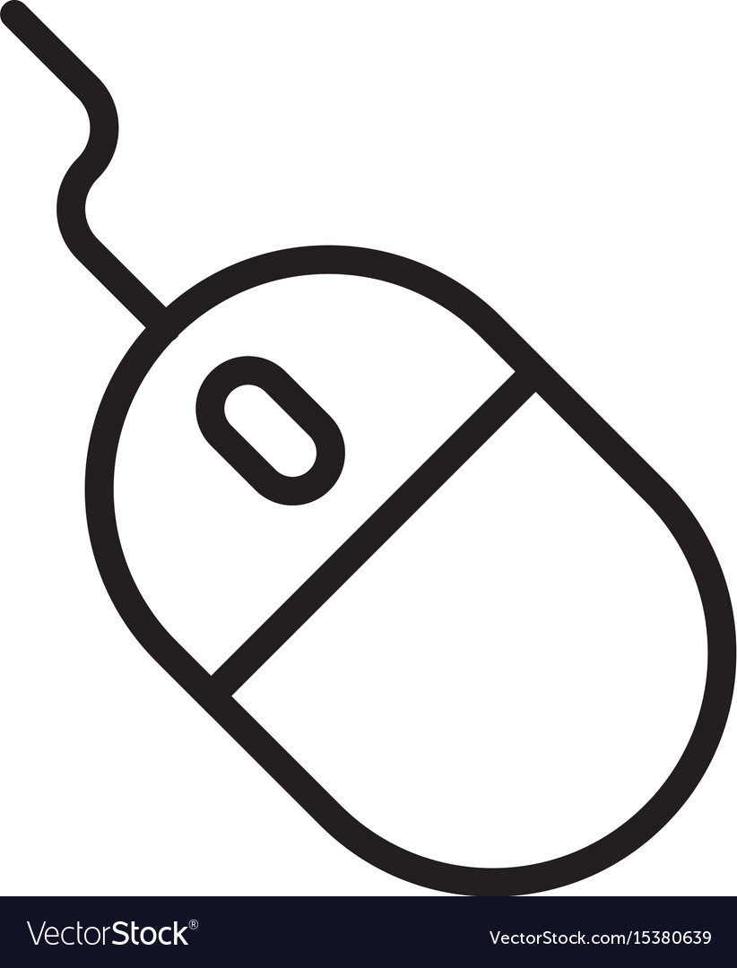 822x1080 Computer Mouse Icon Vector