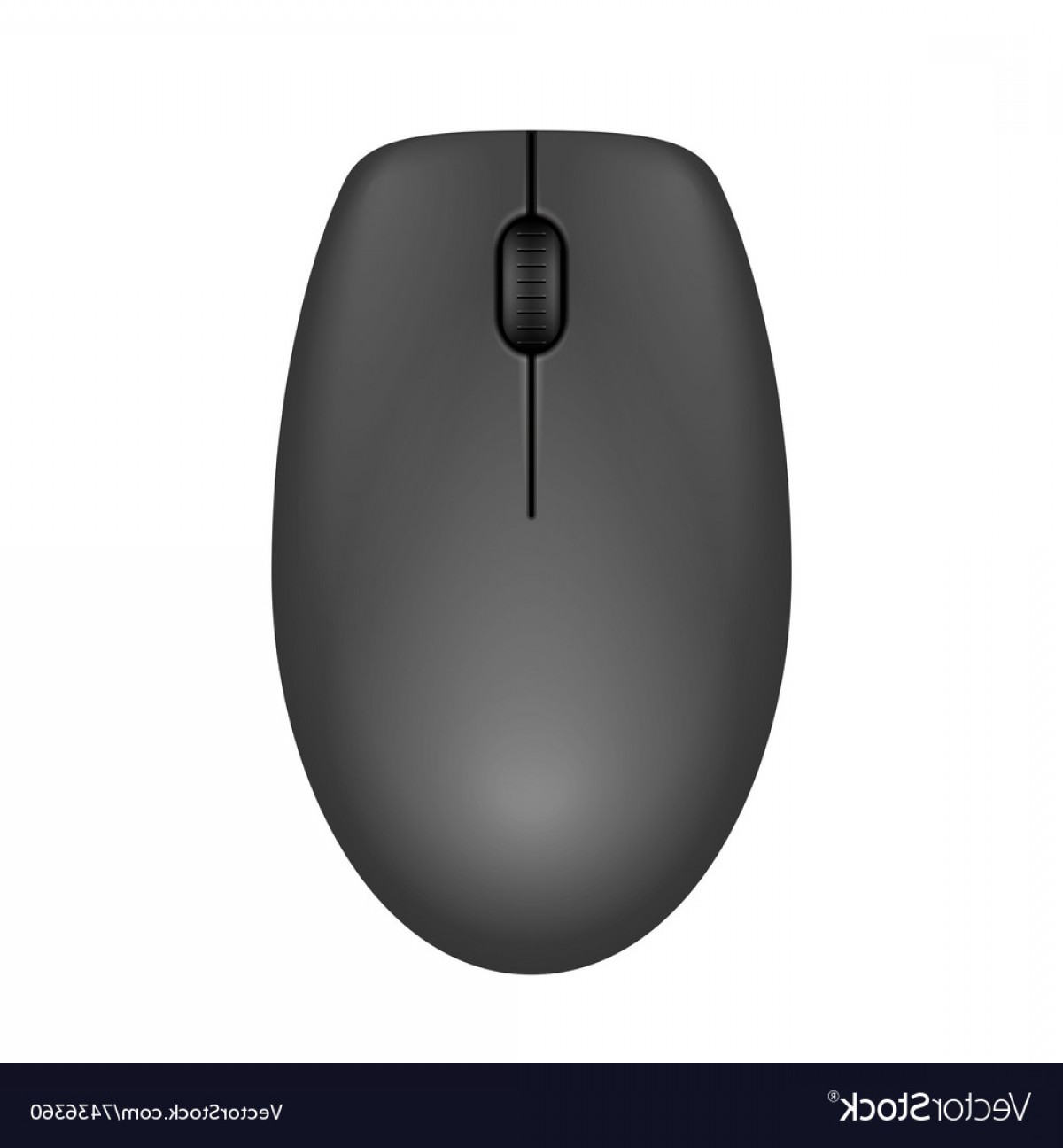 1200x1296 Dark Gray Realistic Computer Mouse Vector Soidergi