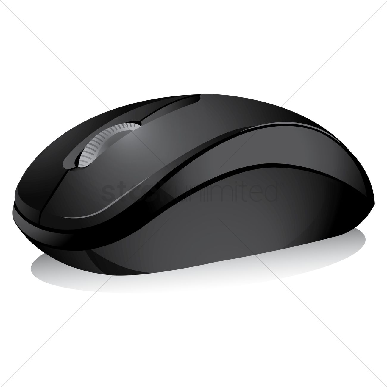 1300x1300 Computer Mouse Vector Image