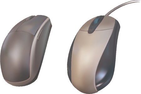 450x301 Computer Mouse Vector Illustrations Of Two Computer Mice Royalty