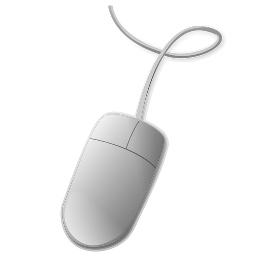 500x500 Computer Mouse Vector Image