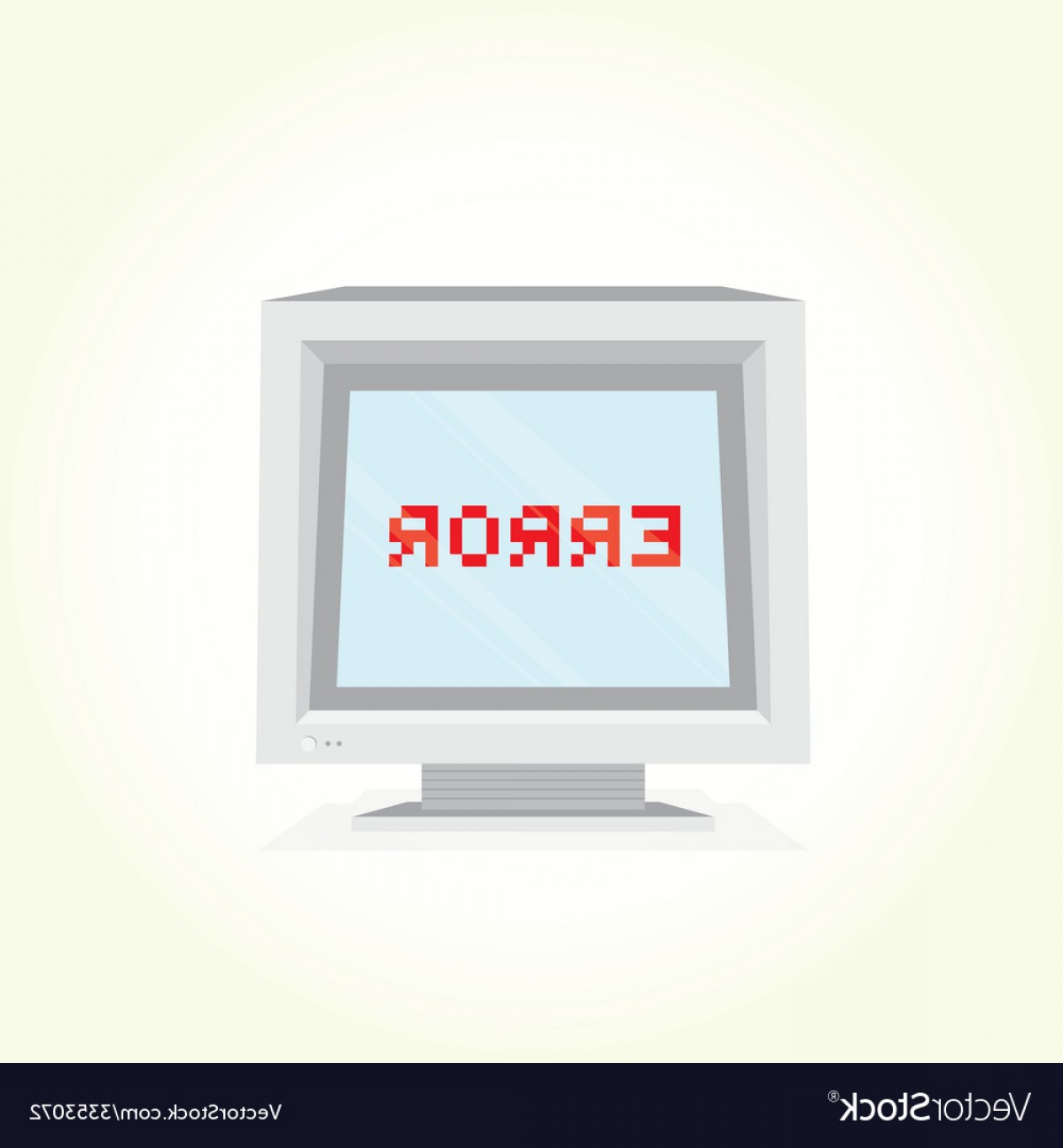 1200x1296 Old Schol Screen Tv Vector Catamart