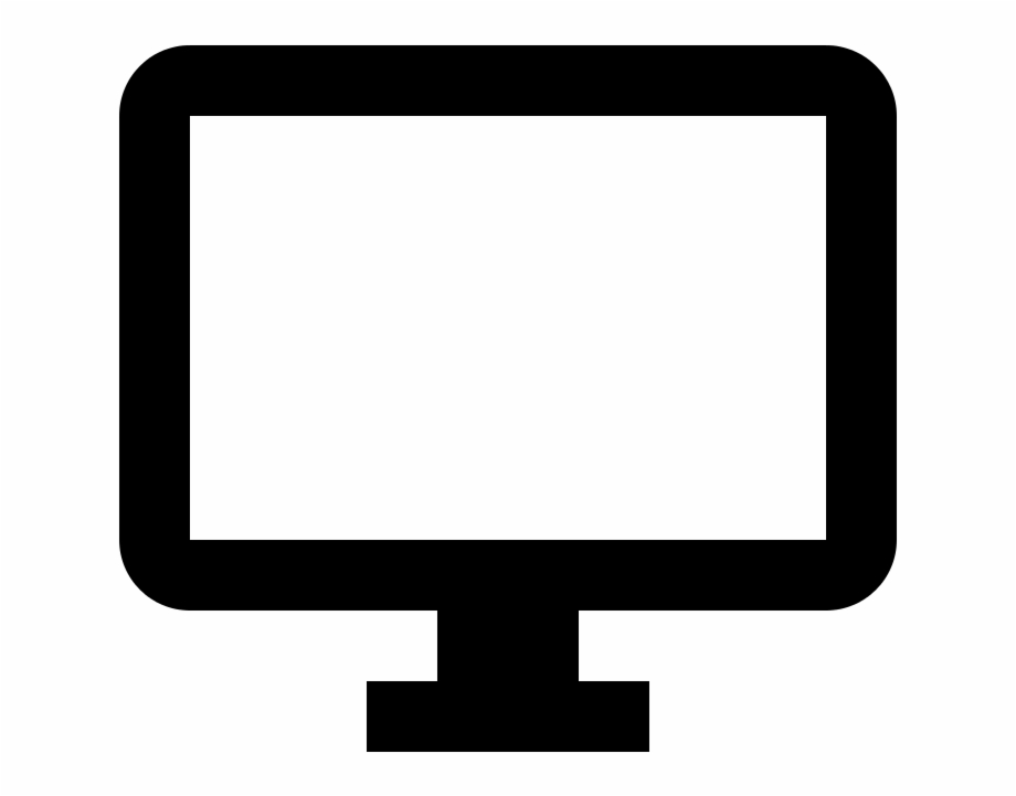 920x721 Clipart Black And White Library Images Of Desktop Png