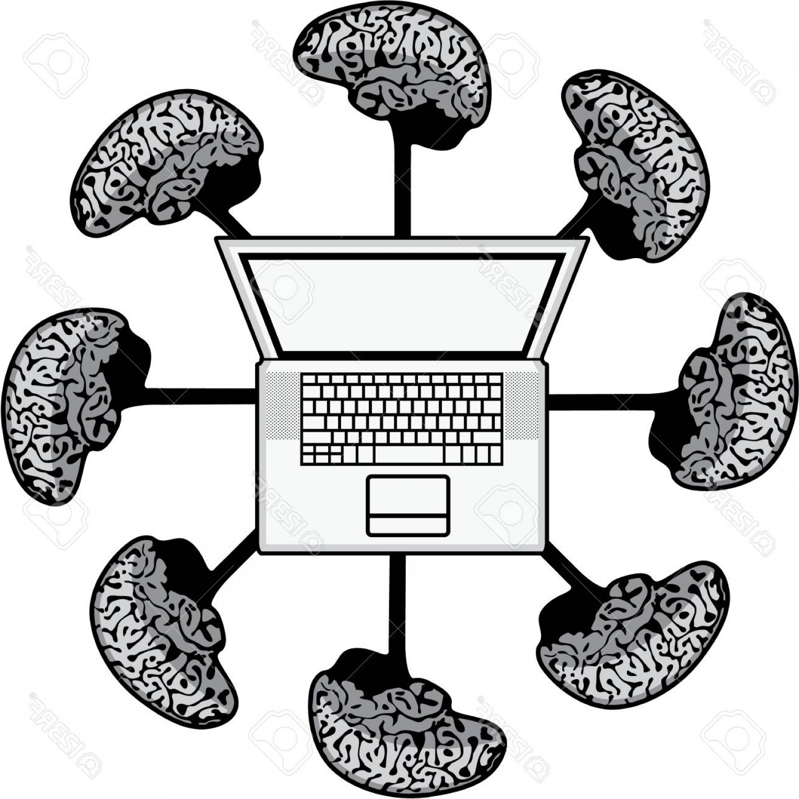 Computer Clip Art Vector Catchsplace 1560x1560 Computer Clip Art Vector Catchsplace