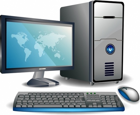 Computer Vector Image at Vectorified.com | Collection of Computer ...