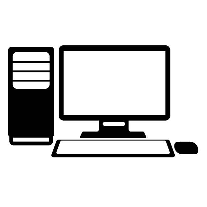 660x660 Desktop Personal Computer Vector