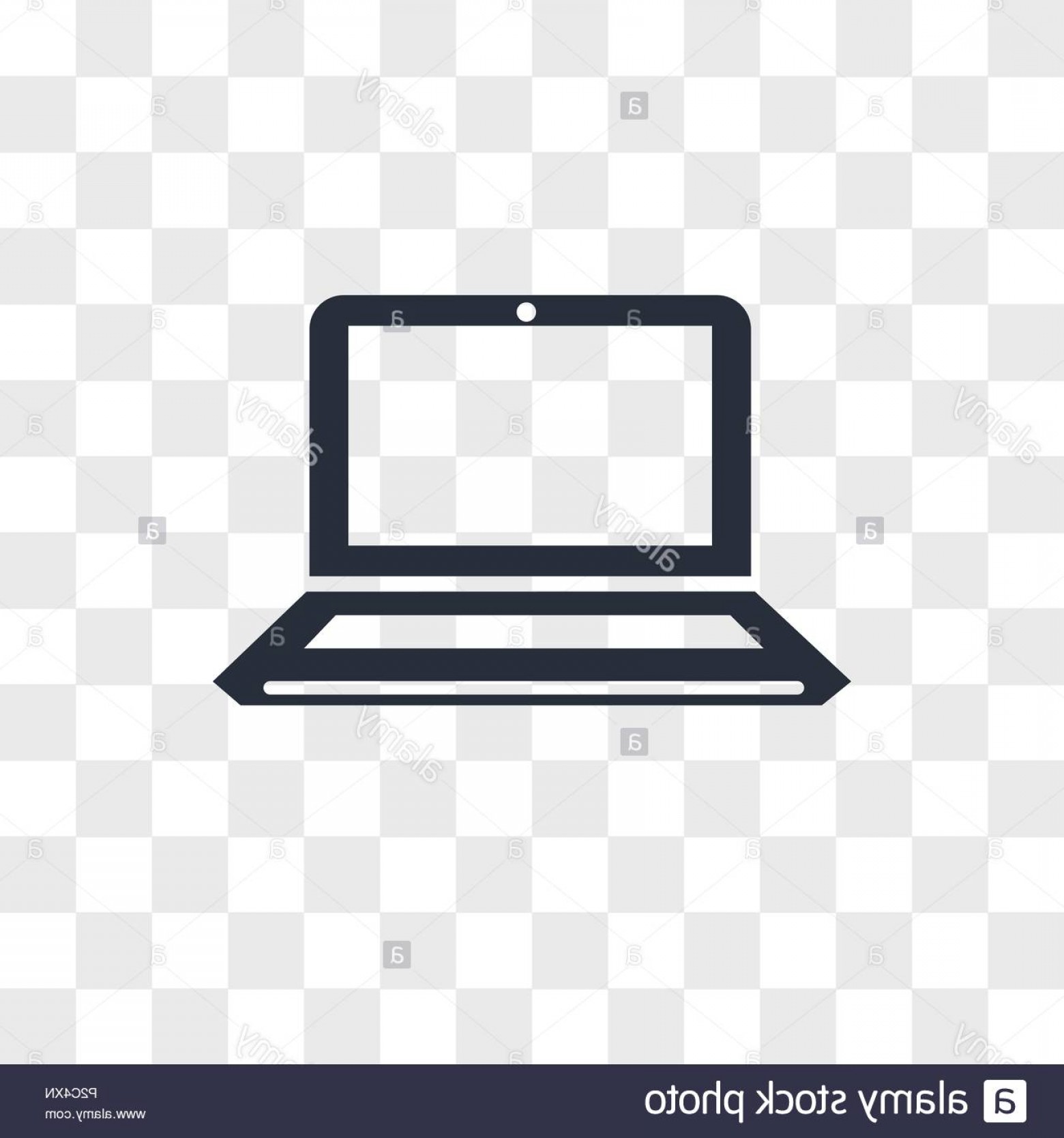 1560x1668 Laptop Computer Vector Icon Isolated On Transparent Background