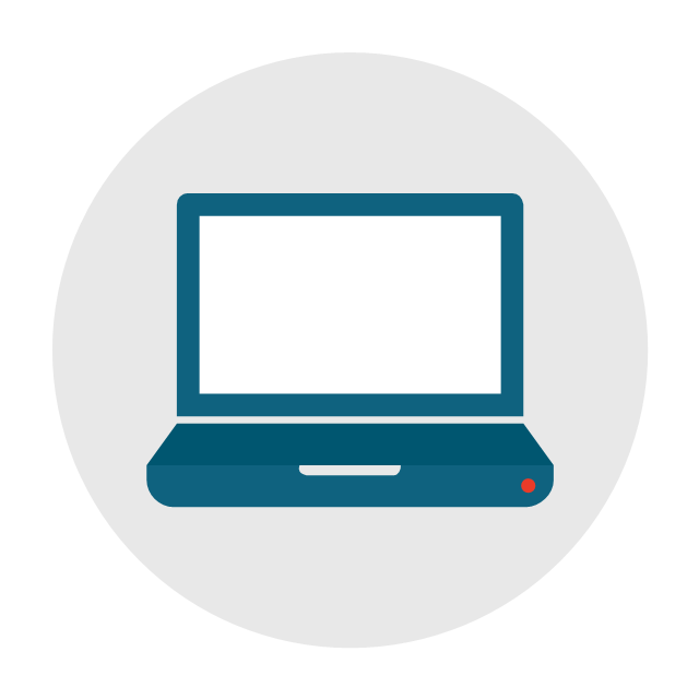 640x640 Download Free Png Computers Vector Stencils Library Computer