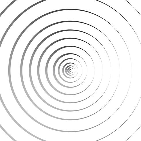 490x490 Abstract Concentric Circles Geometric Line Background