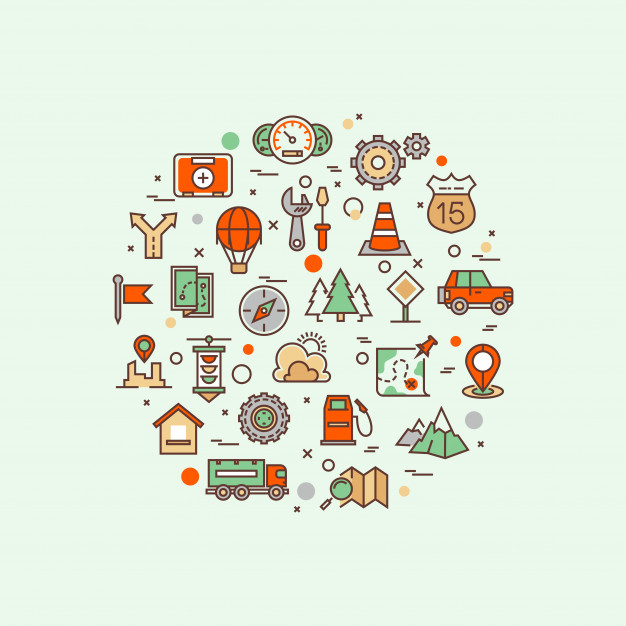 626x626 Concepto De De Vector De Carretera Descargar