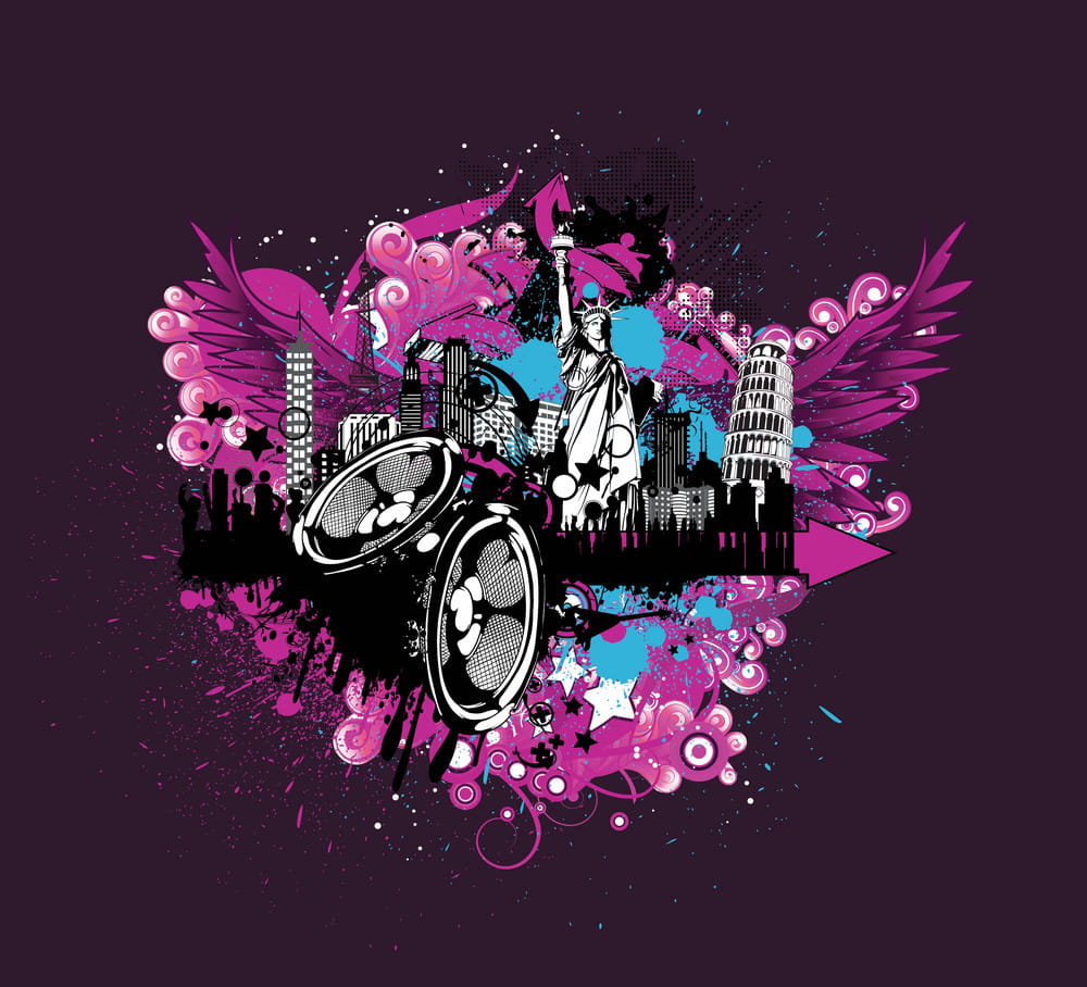 1000x908 Concert Poster Vector Free Graphics Uihere