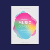 200x200 Concert Poster Free Vector Art