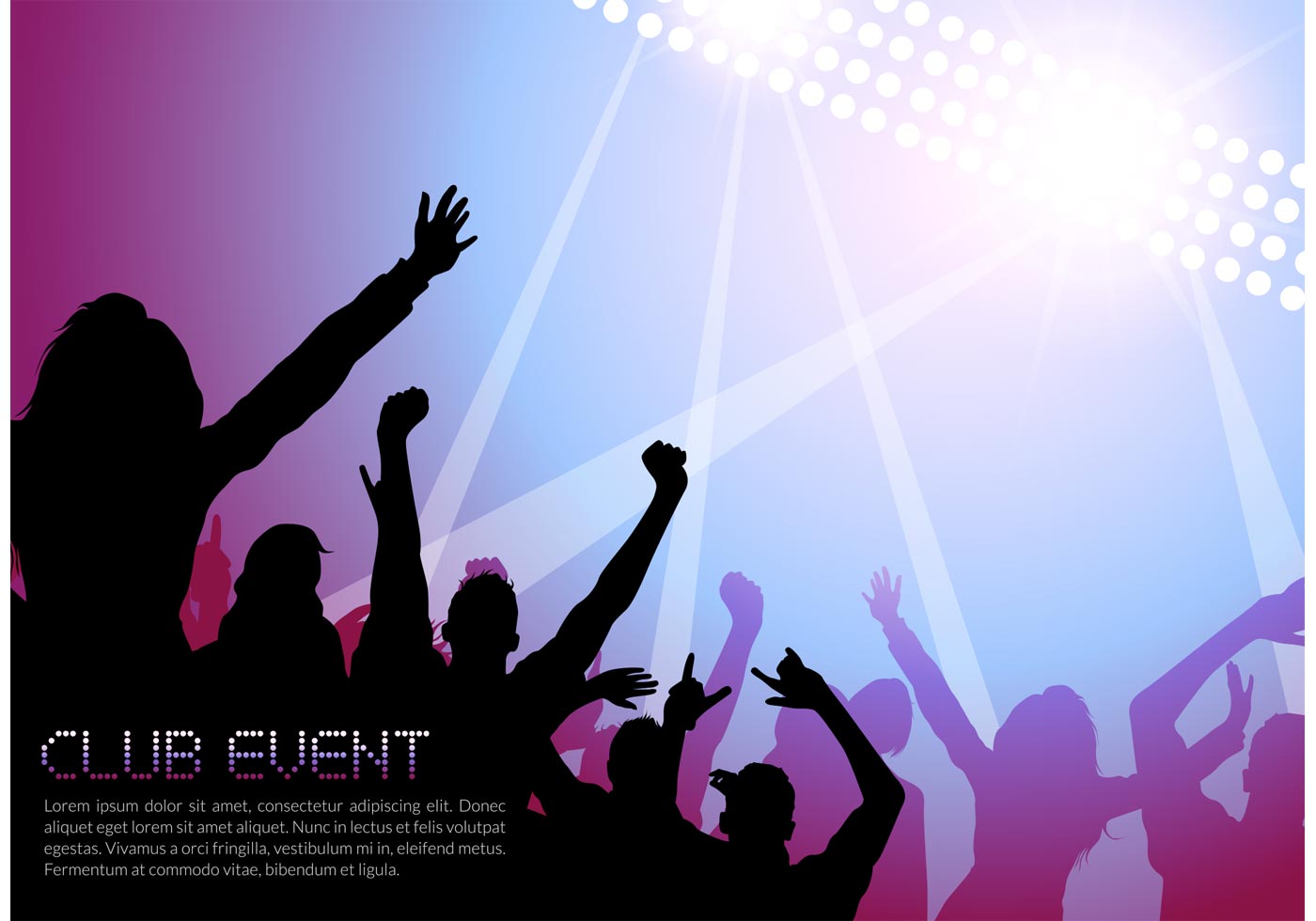 1400x980 Concert Free Vector Art