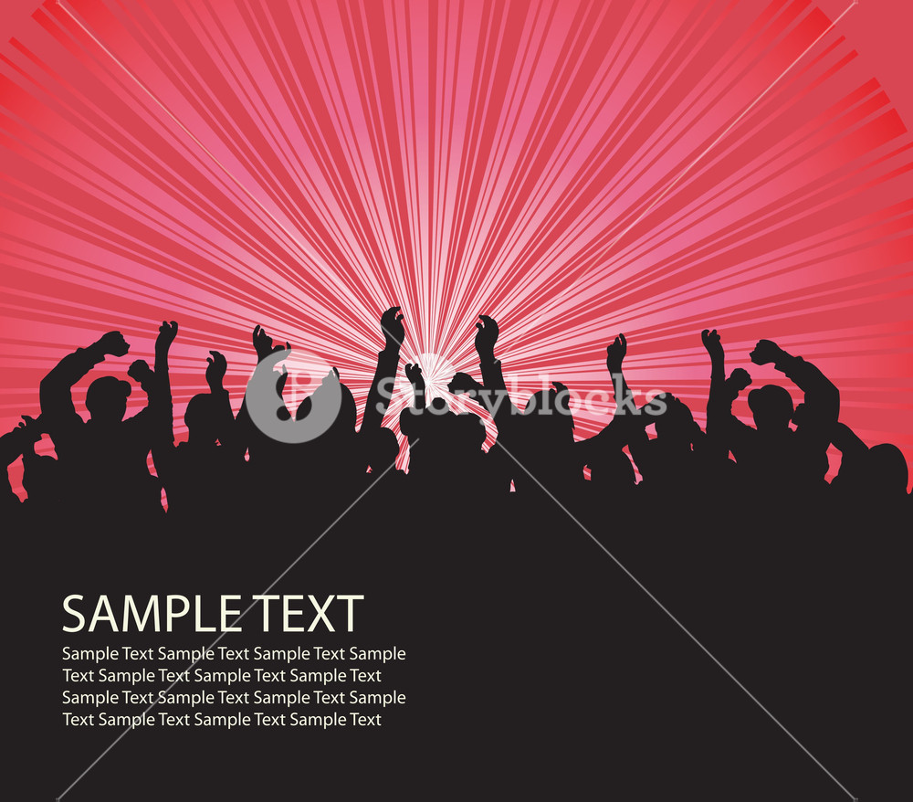 1000x878 Concert Vector Royalty Free Stock Image