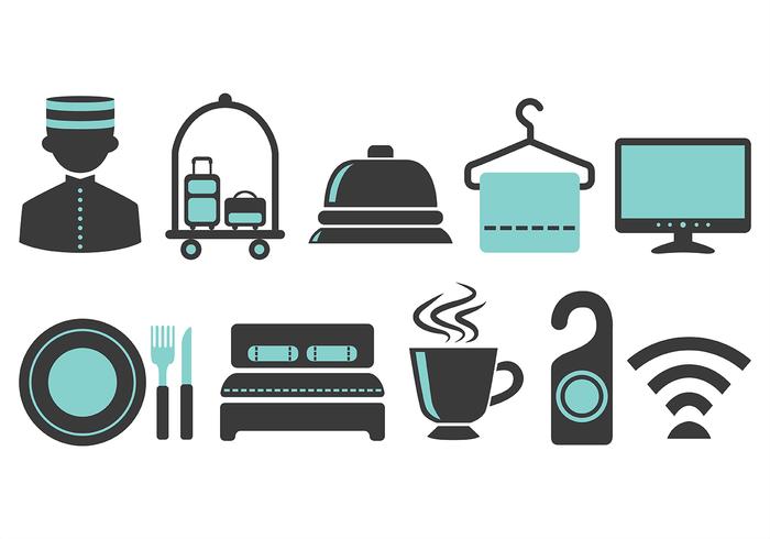 Blue Concierge Vector Icons 700x490 Blue Concierge Vector Icons