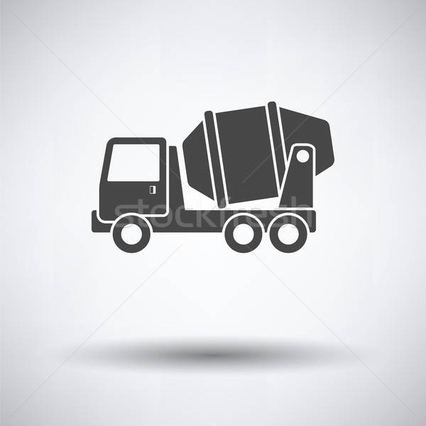 600x600 Icon Of Concrete Mixer Truck Vector Illustration Pavel Konovalov
