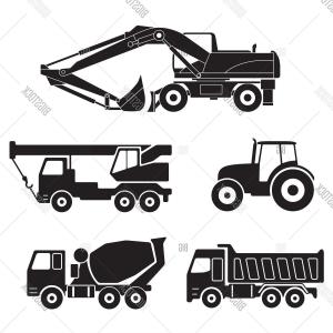 300x300 Construction Truck Vector Clip Art Yellow Hoodamathrun