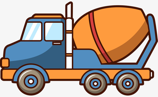 650x400 Download Free Png Cartoon Concrete Mixer Truck, Cartoon Vector